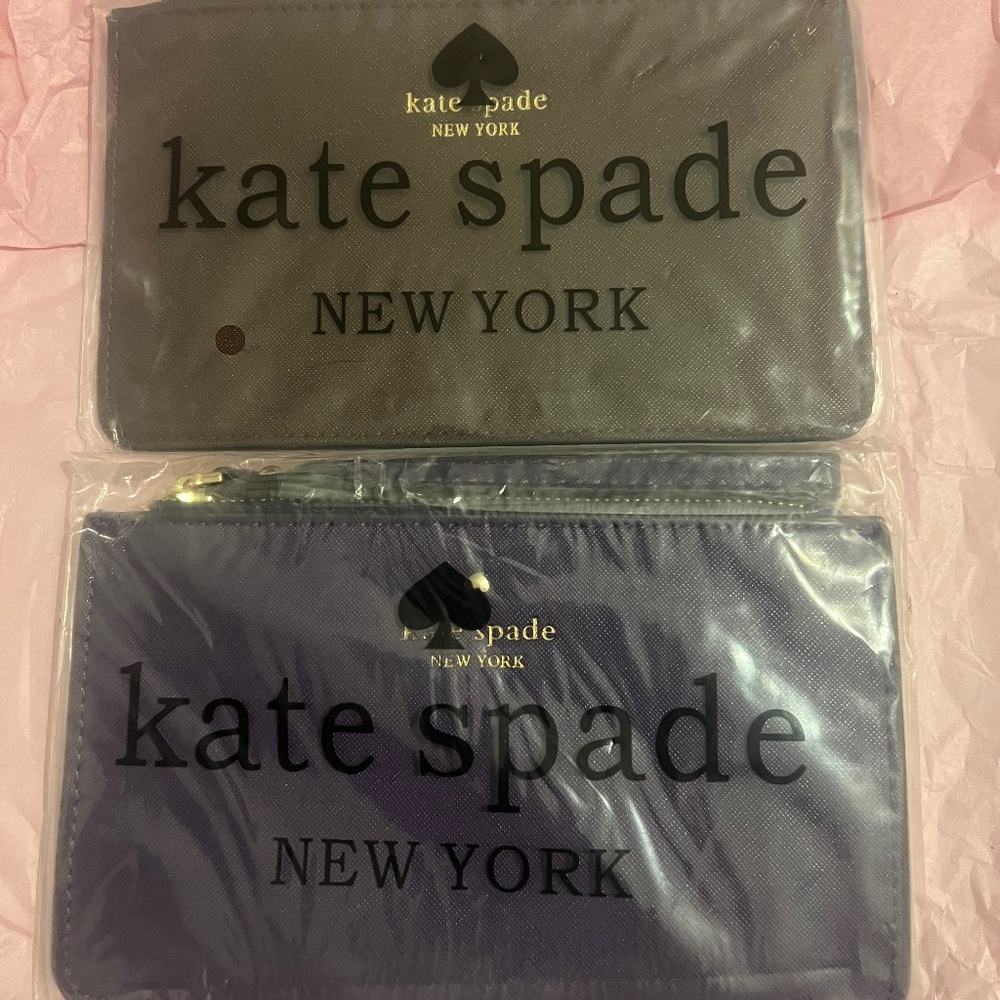 2x Kate Spade Top Zip Wristlets (New in package)